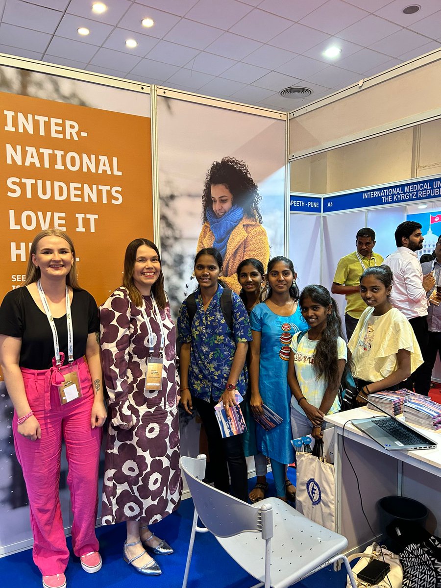 SirpaLe_R's tweet photo. Our Indian roadshow was amazing. Four awesome places: New Delhi, Jaipur, Mumbai and Bangalore. So many meaningful encounters, lovely and motivated people and beautiful places. So much enthusiasm and curiosity towards Finland and Finnish higher education. 🇮🇳🇫🇮
@VAMKtweets #vamk https://t.co/eSUsnGedyV