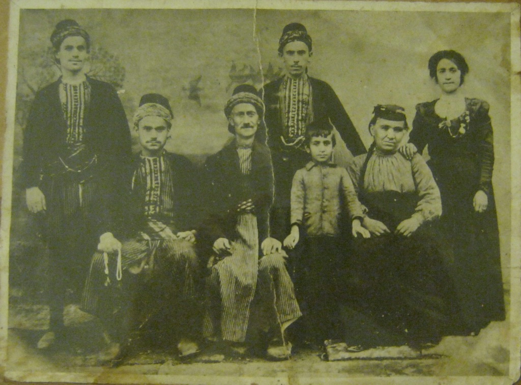 Only #memories are left...but the #struggle continues...
The #Tashjian family, #Ainteb, 1911 (From left to right) Behind; Hagop (my grandfather's brother), Samuel (my grandfather), Lusia (his sister), front; Sarkis (his second brother), Adur (father), Hovsep (nephew 4 years old)+
