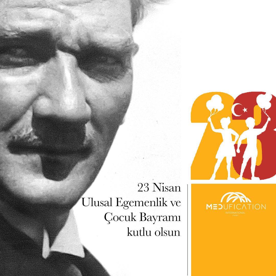 23 Nisan Ulusal Egemenlik ve Çocuk Bayramı kutlu olsun.