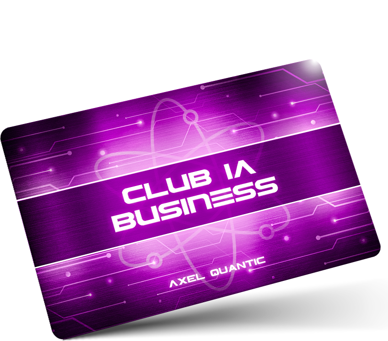 Créer un business à cashflow avec l'IA ? 

Utiliser l'IA intelligemment dans ton business ?  

+45 personnes ont déjà rejoint le Club IA Business...  

Pour être en avance sur tout le monde avec l'IA. 

Si ça t'intéresse :  urlz.fr/lyrB