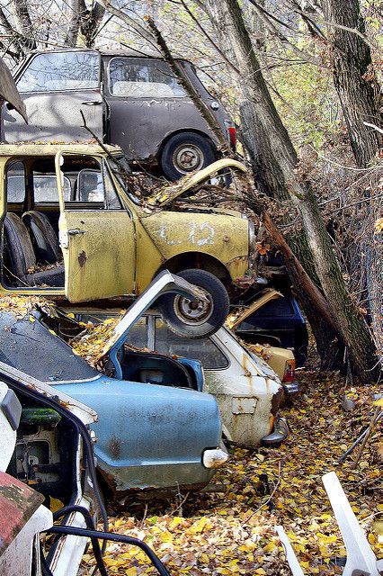 gott_julie's tweet photo. A day to go out and find that spare part .. if there is any good spare parts  left !
#Scrapeyard 
#Classiccars https://t.co/s2UW75Pq7j