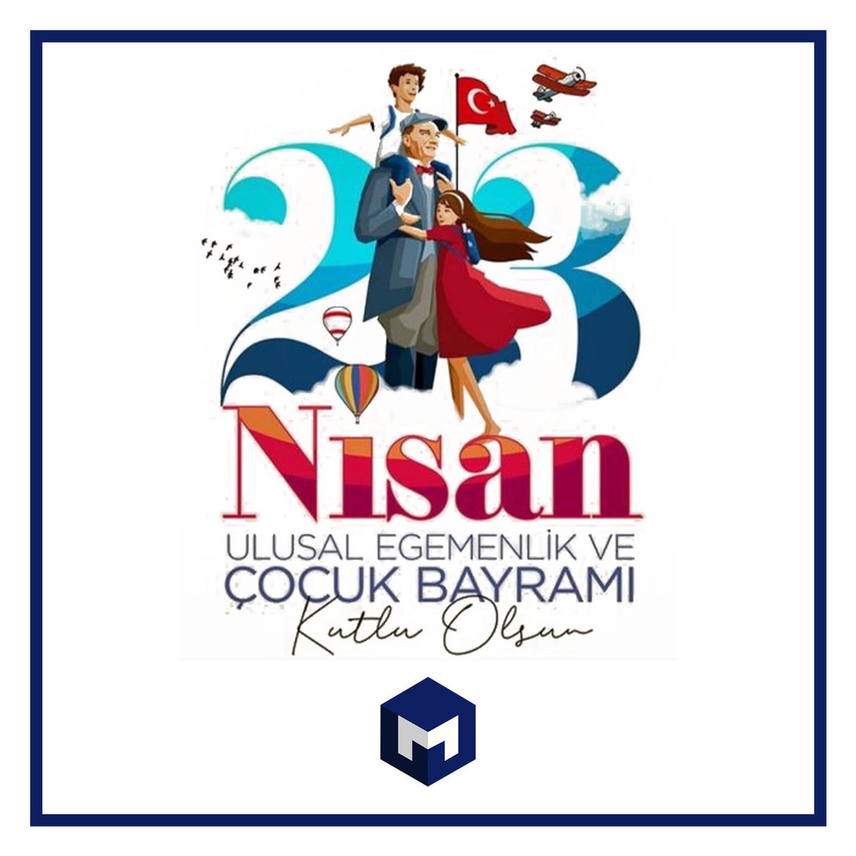 🇹🇷 As Medipol Blockchain Community, we celebrate the 23rd April National Sovereignty and Children's Day, which our great leader Mustafa Kemal Atatürk gifted to all children of the world, on the 103rd anniversary of the opening of the Turkish Grand National Assembly! 👫🏻
#23Nisan
