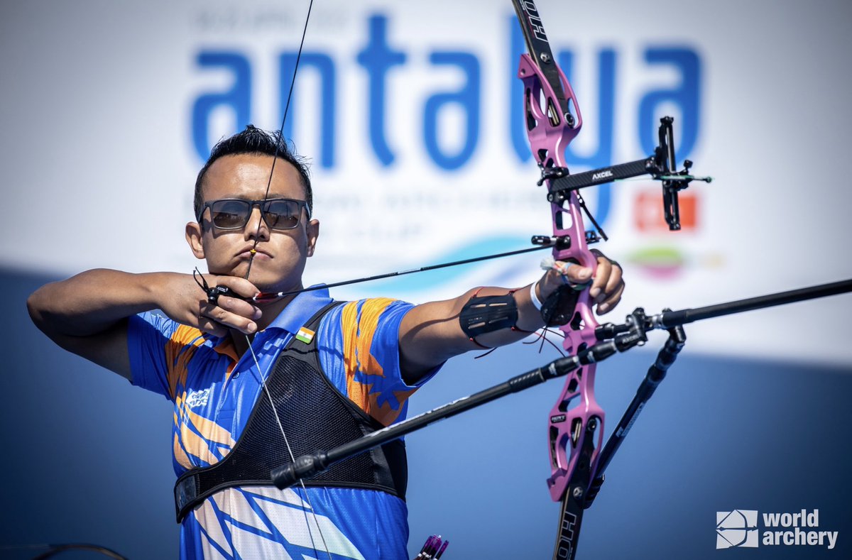 Team Silver Medal for India at Stage 1 archery world cup Antalya Turkey