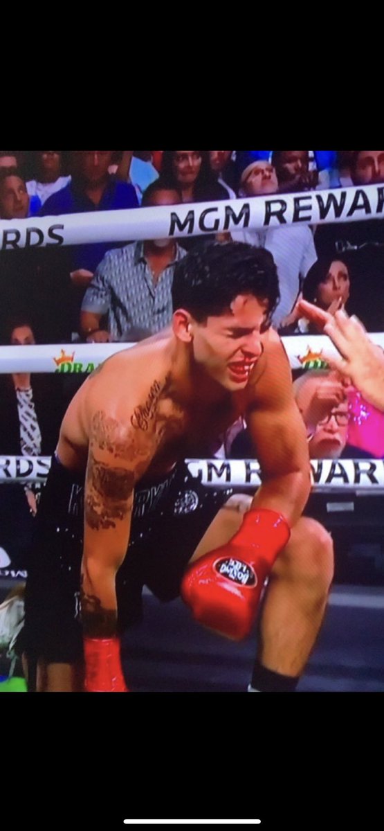 Boxingego's tweet photo. My mind is kinda warped lol but I just thought of this. The irony of the Tank-Ryan stoppage is that Ryan Garcia popularized the online “Body Shot Challenge” and Gervonta KO’d him with a BODYSHOT lol #EGO https://t.co/GvqS5u3v0R