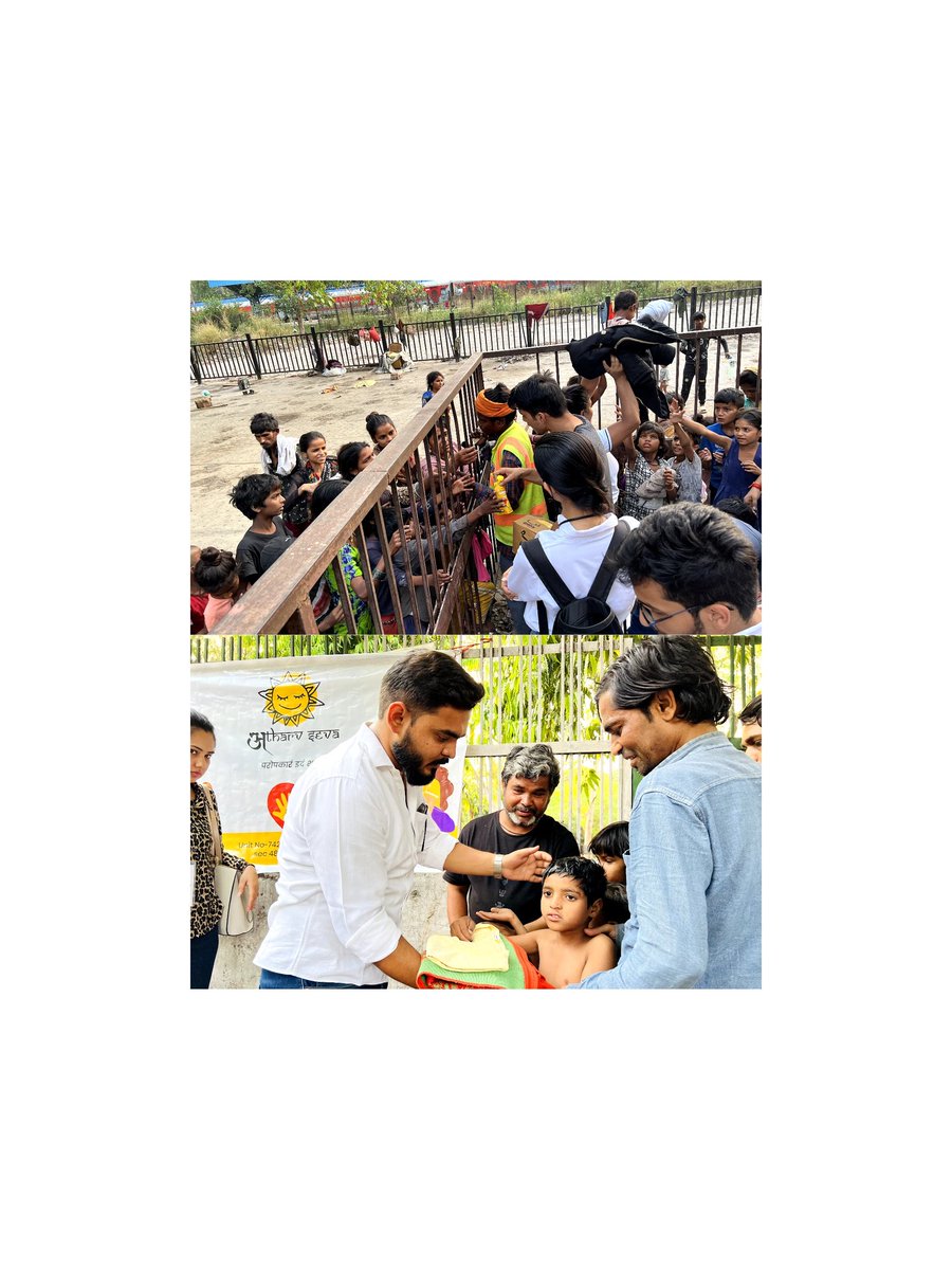 nss_lc1's tweet photo. NSS Law Centre-1, Under Project Shiksha conducted Cloth Donation Drive in Collaboration with Atharv Seva Foundation on 21st of April 2023 at Sabzi Mandi Railway Station, New Delhi.
#nsslc1
#nssrddelhi
#nssrd
#atharva
#clothdonationdrive https://t.co/xEfMEWUf3q