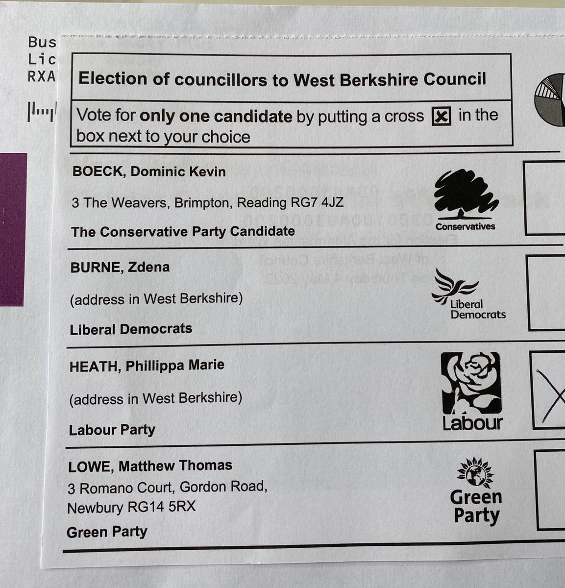 Local Elections- make sure you vote and make the right choice!!