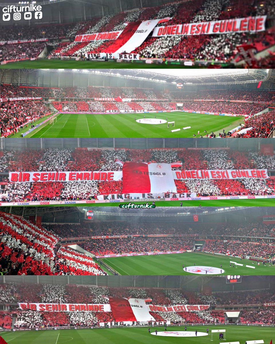 cifturnike's tweet photo. "BİR ŞEHİR EMRİNDE, DÖNELİM ESKİ GÜNLERE…"

#Samsunspor https://t.co/r7lpo2WsFE