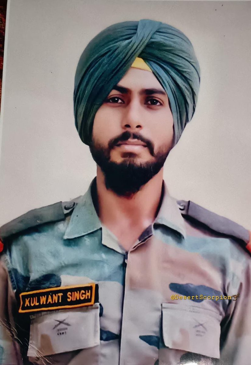 ImtiazMadmood's tweet photo. Father, Balwant Singh died in Kargil War - Kulwant followed him at Poonch! All gave some, and some gave all. https://t.co/6WYtFiQNOw