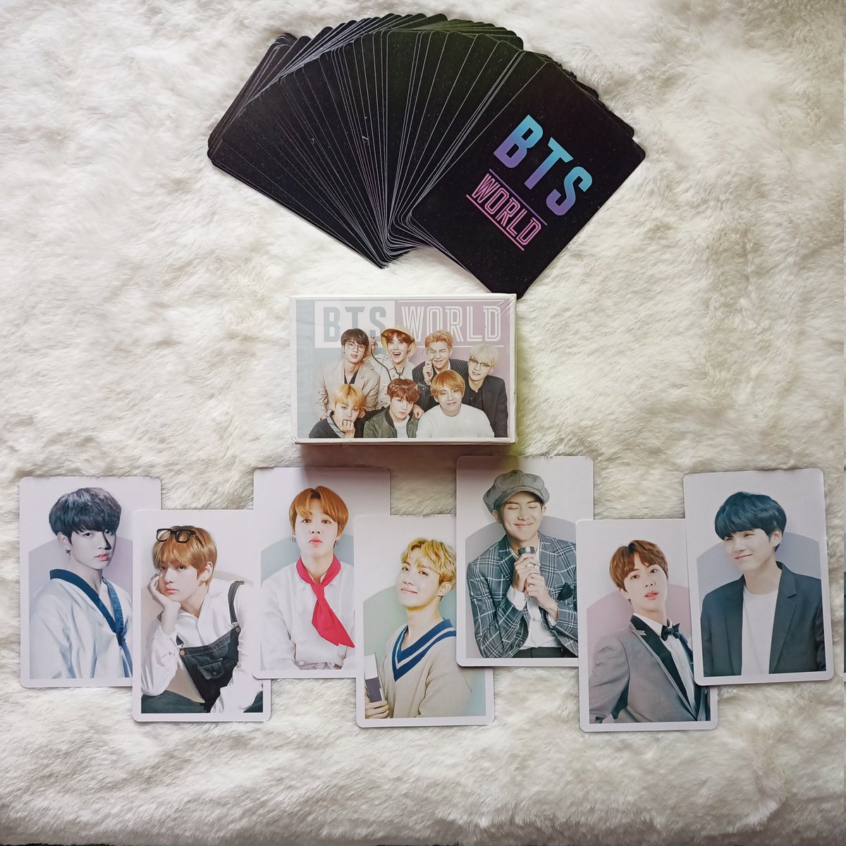 jah_laineee's tweet photo. WTS | LFB

• BTS Lomo Cards Set
- 54 pcs per box
₱130 per set

SET A - Map of the Soul
SET B - BTS World

Get 2 sets for only ₱250!
payo, +sf, mop gcash, mod J&amp;T, loc Tac
rfs: need funds for smth :<

DM/MINE if interested
#BTS #BTSARMY https://t.co/52VzQnmGBU