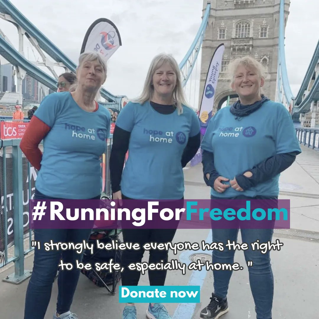 _hopeathome_'s tweet photo. Let's cheer on Sallie who's running the #LondonMarathon2023 to raise funds for #modernslavery survivors today! 🏃🏽♀️🥳
Donate here to support a survivor into a safe home: https://t.co/rGyllvFgss
#WeRunTogether #RunningForFreedom #LondonMarathon2023 https://t.co/hXmCNpWIio