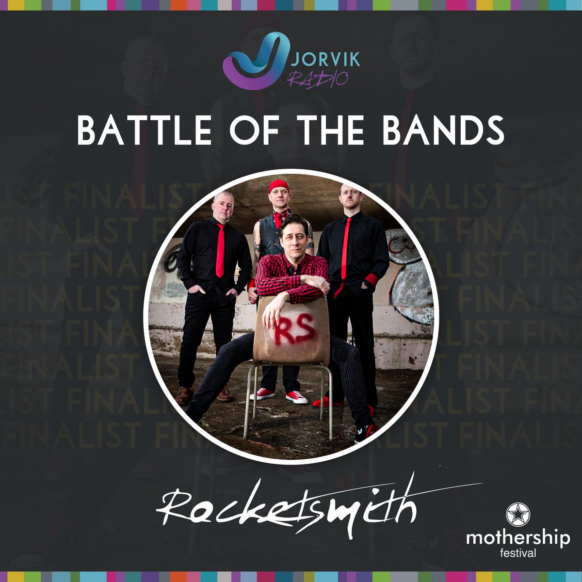 JorvikRadio's tweet photo. 💙 this tweet to vote for @rocketsmithband to win our Battle Of The Bands. One vote per person. Comp closes midnight Satuday 29th April. Winner announced on @theonlyindieboy's Brunch Bunch on Sunday.

Full info at https://t.co/GRKo5nwrg4

Good luck 🎸🍀 https://t.co/3yUiKjhmH6