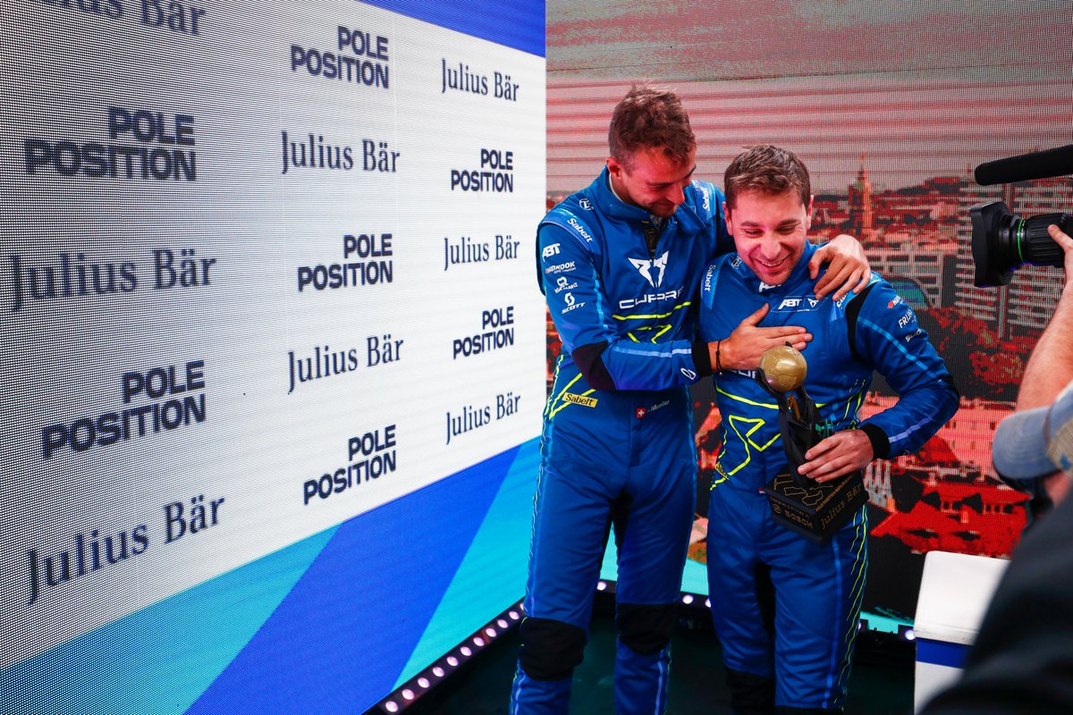 CUPRA's tweet photo. P1 @RFrijns P2 @nico_mueller  in Qualifying Berlin!💪🏻 🇩🇪#UnstoppableImpulse https://t.co/gmS9q3leg0