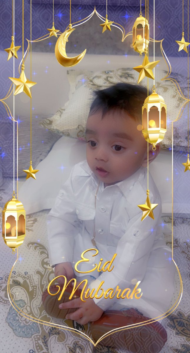 SimiMeer's tweet photo. My baby Azlan’s first Eid!

May the blessings of Allah are always there to protect us from the wrong and bless us with the right. Wishing everyone a lovely Eid!!✨🌙 https://t.co/rdIqCxzocB