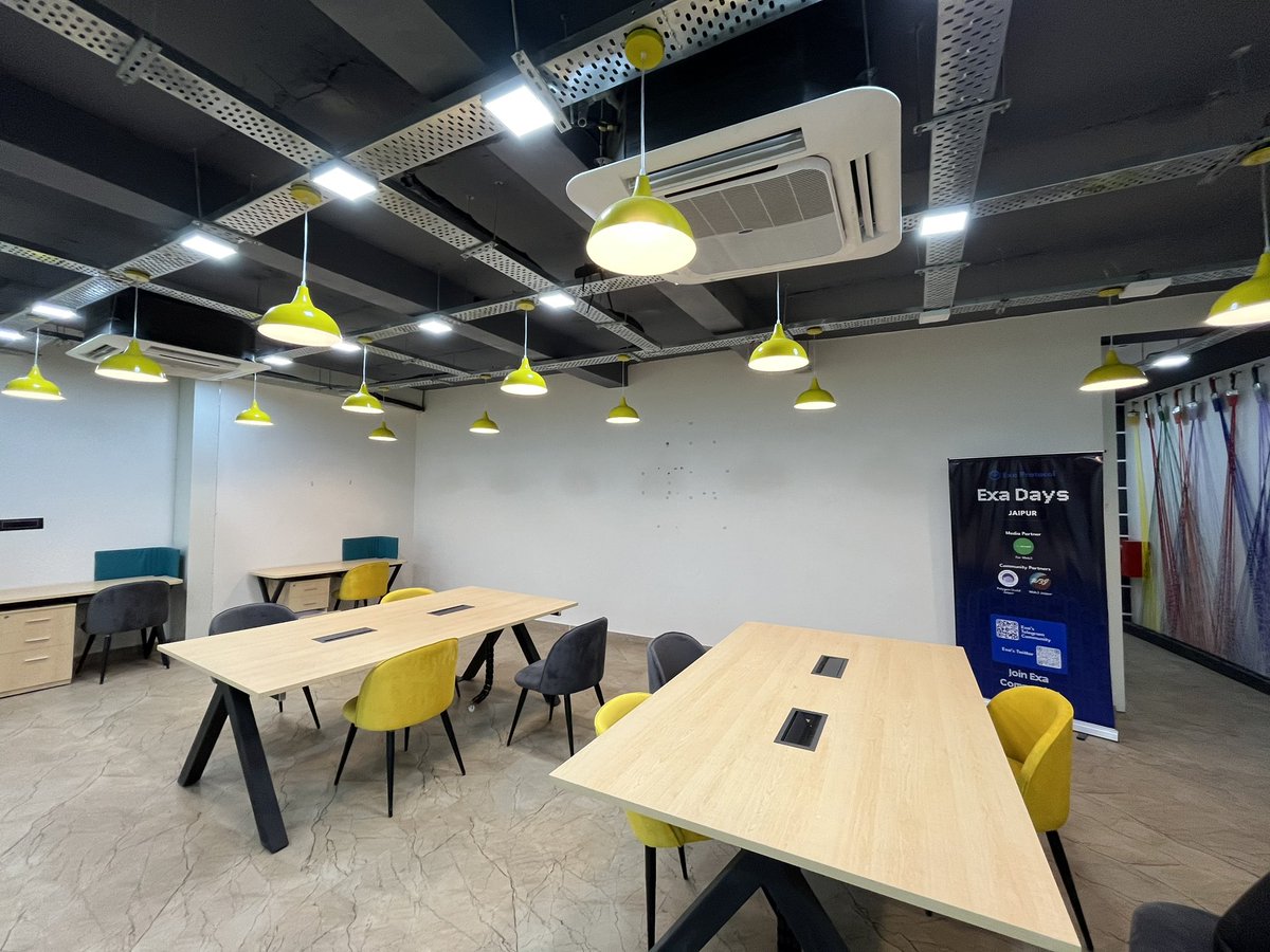 Setting up for Exa Days Jaipur 🚀