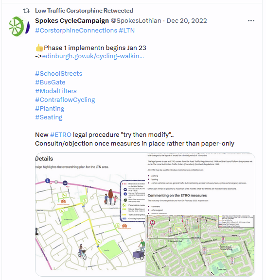 @david_mccraw @patrickharvie @POPScotland @ActiveEDICount All councils incl @Edinburgh_CC must do better, but table doesn't cover.. 1. Construction: #Leith & #Corstorphine LTNs 2. Construction: 6km+🚲lane 3. Opened incl: QR61/ routes at @EdinburghBQ 4. Won: £3.6m to design next projects, incl #LothianRoad @DrCarolineBrown @John_Lauder