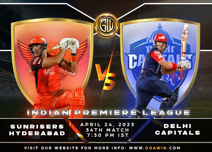 gocricketlovers's tweet photo. MATCH 3️⃣4️⃣ - Both teams have faced off against each other 21 times, SRH won 11 times, while DC have come out victorious on 10 occasions. 💪😎
#GoAWin #match34 #sunrisershyderabad #delhicapitals #IPL2023 https://t.co/giLrEZLFUA
