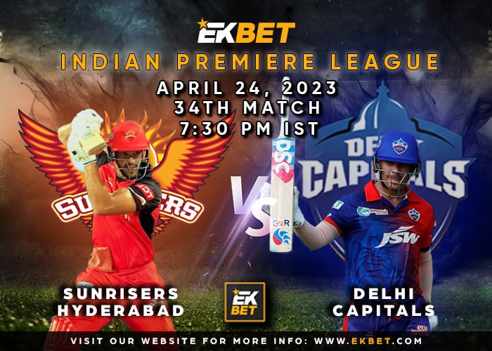 EKBET_Updates's tweet photo. SRH 🟠 v DC 🔵 ➡️ A win is necessary for both teams when they face off on Monday. The two sides may assemble a dynamic lineup to collect the two crucial points. 🥶🔥
#EKBET #ipl2023 #sunrisershyderabad #delhicapitals #match34 https://t.co/2XTHfLifx4