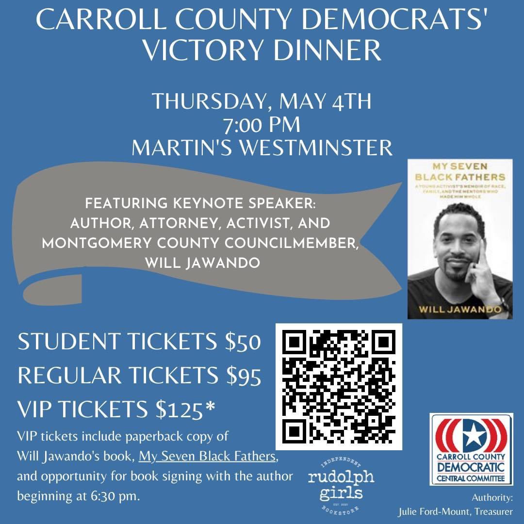 dems_cc's tweet photo. Our annual dinner is less than two weeks away! Get your tickets tofay to join us on May 4th. https://t.co/LFckXaikrp