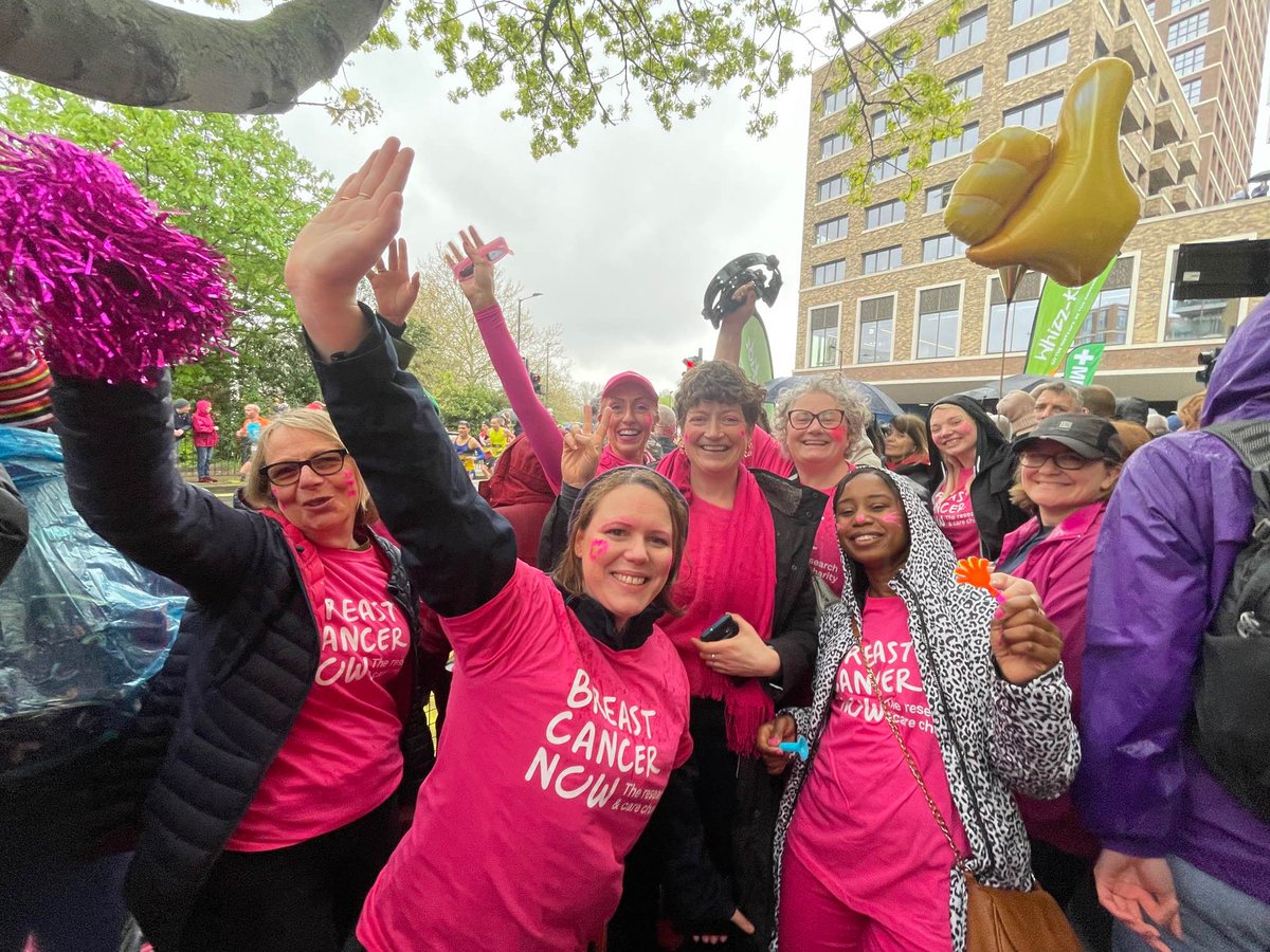 BreastCancerNow's tweet image. Ready to bring the energy for all our #TeamNow runners 🙌
