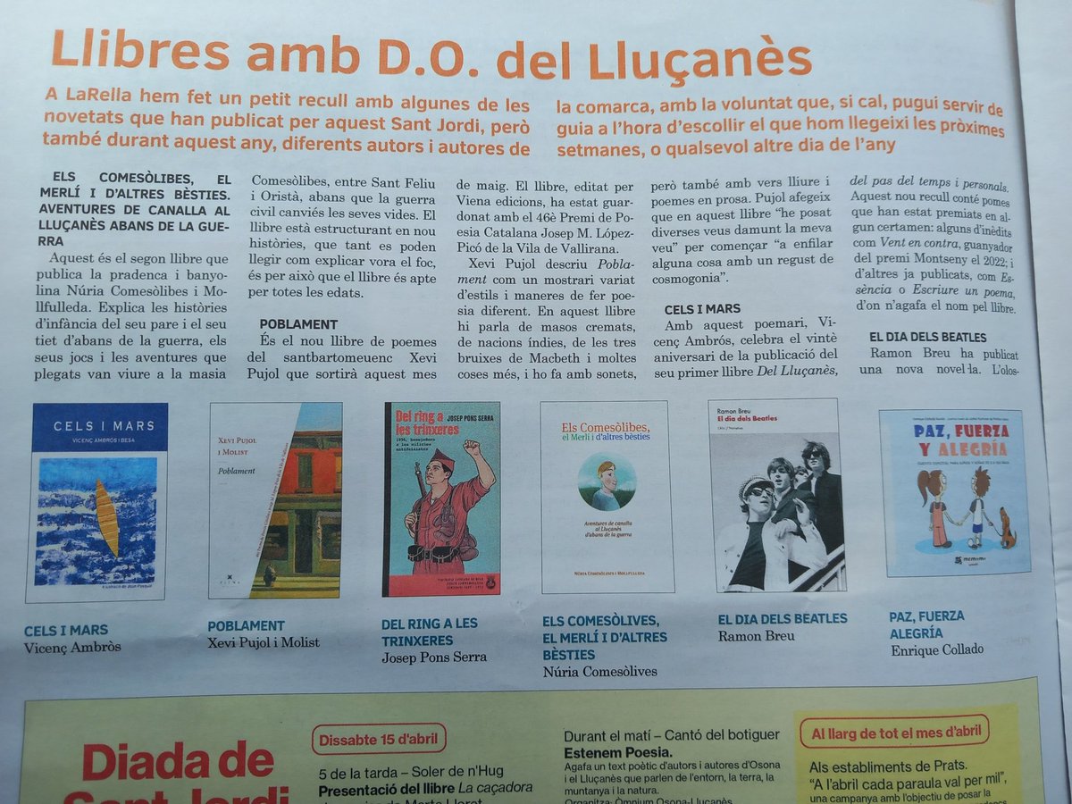 xevi_pujol_'s tweet photo. Lluçanès roots. #laRella https://t.co/q1jclnVk3j