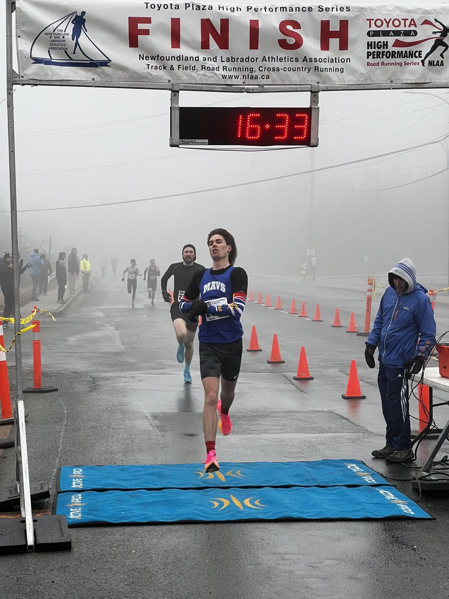 NLAthletics's tweet photo. #Congratulations James Power and @katebazeley winners of the Boston Pizza Flat Out 5k #BPFlatOut #TPHPS #ToyotaSeries @ANERunningClub https://t.co/Fjlvb8IQTl