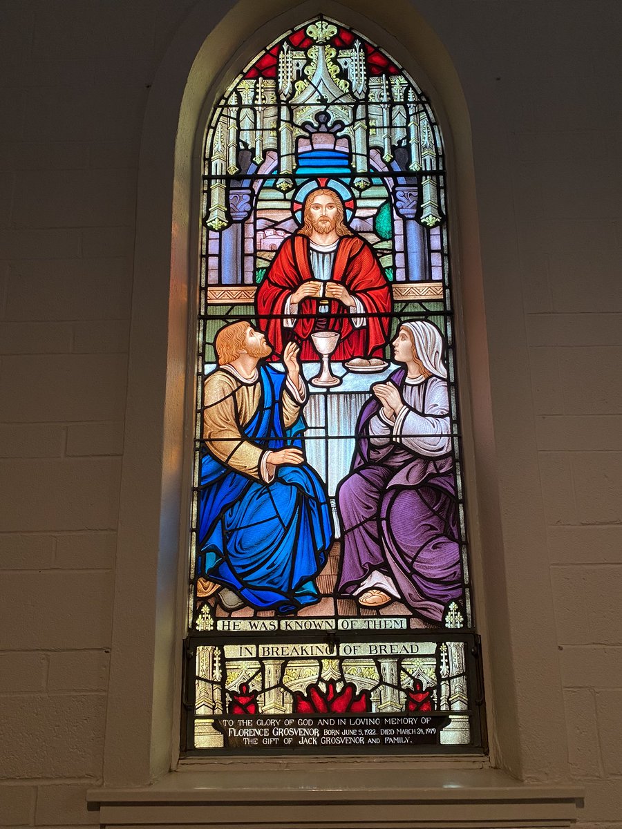 “Were not our hearts burning within us while he was talking to us on the road, while he was opening the scriptures to us?” (Luke 24.32)