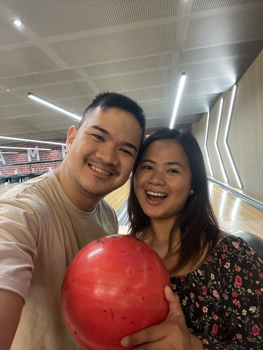 maximillions0's tweet photo. We tried bowling for our Anni weekend ❤️ https://t.co/m1LoLTKVdC