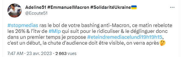 Ecoute51's tweet photo. mon but👉 qu'ils commencent à baliser, ne plus se croire intouchables, les #chainesdinfos en sont la quintessence mais pas que, bcp de #medias ont pris le pli, le Macronbashing m'emm*rde mais surtout il est dangereux pour tous
#StopMacronBashing
#eteindremediacelundi19h19h15 https://t.co/jzrB4xuoGf