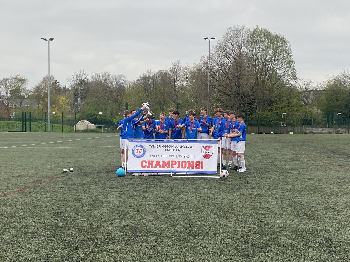 TythyJrsFC's tweet photo. Well done to AFC Tytherington who won the Div 2 title today 🏆🙌

Congratulations lads… https://t.co/lawfcO5QRz