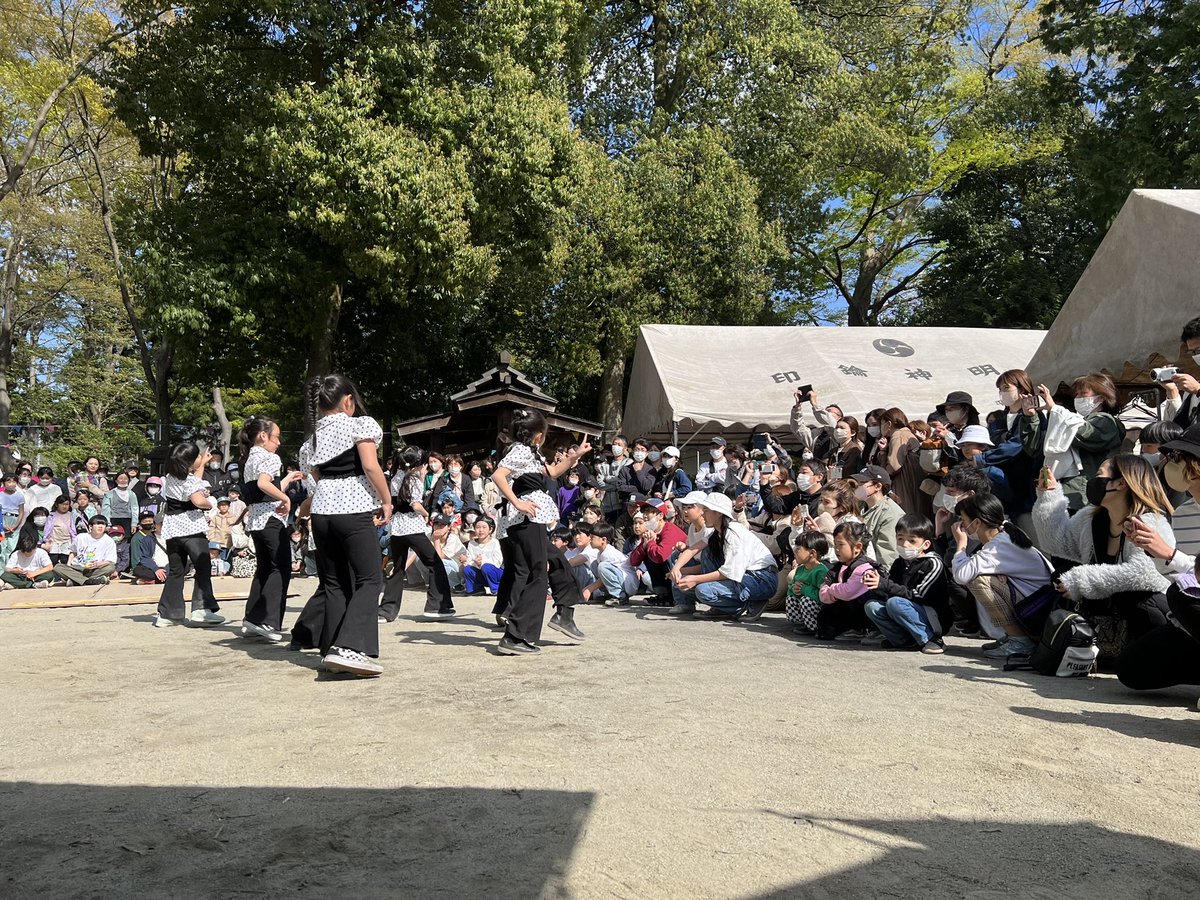 BEATSURFTENDO's tweet photo. 今日は山形市のいんやくSAKURAマルシェにて踊らせて頂きました😊🌸⛩
みなさんありがとうございました🙌 https://t.co/0SSDqFNaUa