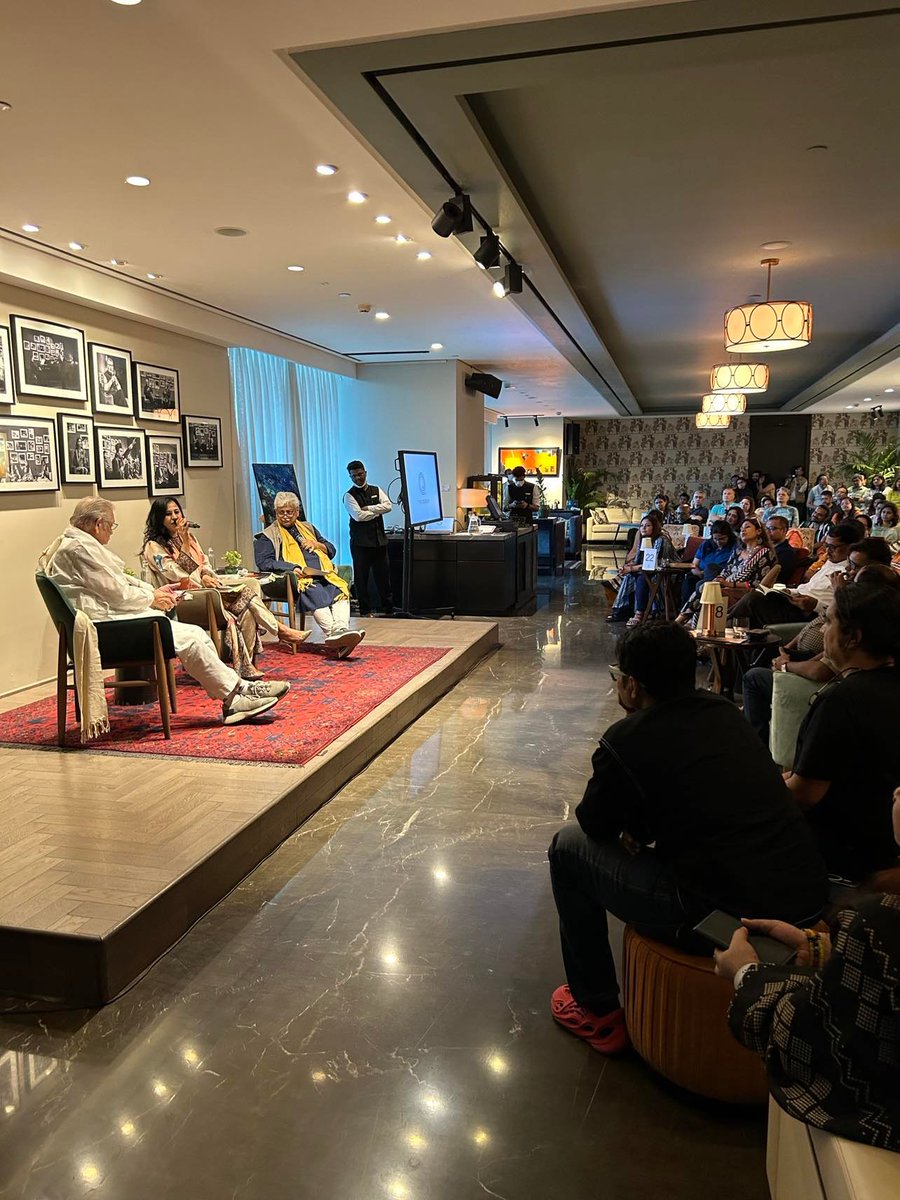 Hawakal Publishers Private Limited (@hawakalp) on Twitter photo We are ecstatic about the magnificent response to the formal launch of Shailja Chandra's The Moonsmith Gulzar in The Quorum Mumbai.
<a href="/ShailjaChandra/">Shailja Chandra - Author</a> <a href="/TheQuorumClub/">The Quorum</a> <a href="/Bitan84/">Bitan Chakraborty</a> <a href="/KiritiSKiriti/">Kiriti Sengupta</a> <a href="/pradeepcsrivast/">Pradeep Chandra</a> <a href="/meghnagulzar/">Meghna Gulzar</a> We are ecstatic about the magnificent response to the formal launch of Shailja Chandra's The Moonsmith Gulzar in The Quorum Mumbai.
<a href="/ShailjaChandra/">Shailja Chandra - Author</a> <a href="/TheQuorumClub/">The Quorum</a> <a href="/Bitan84/">Bitan Chakraborty</a> <a href="/KiritiSKiriti/">Kiriti Sengupta</a> <a href="/pradeepcsrivast/">Pradeep Chandra</a> <a href="/meghnagulzar/">Meghna Gulzar</a>