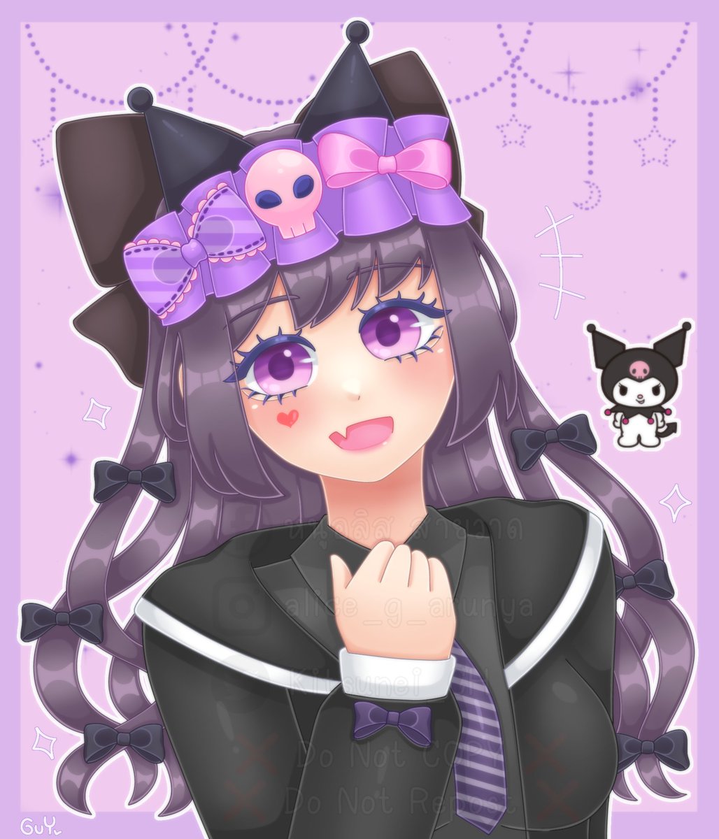 KitsuneiKugutsu's tweet photo. Kuromi Style 💜🖤
IG : alice_g_arunya
#Kitsunei_CH #LinePlay #LinePlayAvatar https://t.co/P6B06JNnzO