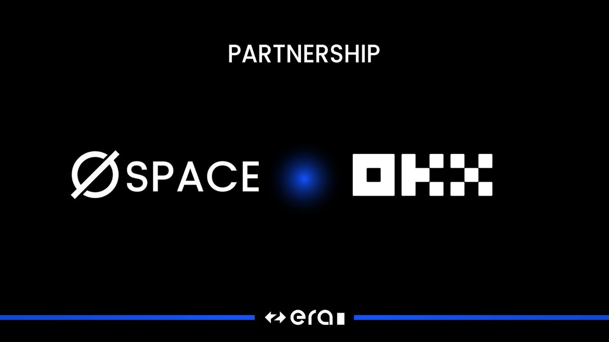 Announcing our partnership with @okxweb3 🤝

We've integrated OKX wallet as the first step to expand the cooperation.

💡Soon you'll be able to explore #zkSync  with SpaceFi and OKX in the new campaigns.

#Layer2 #Evmos #Cosmos