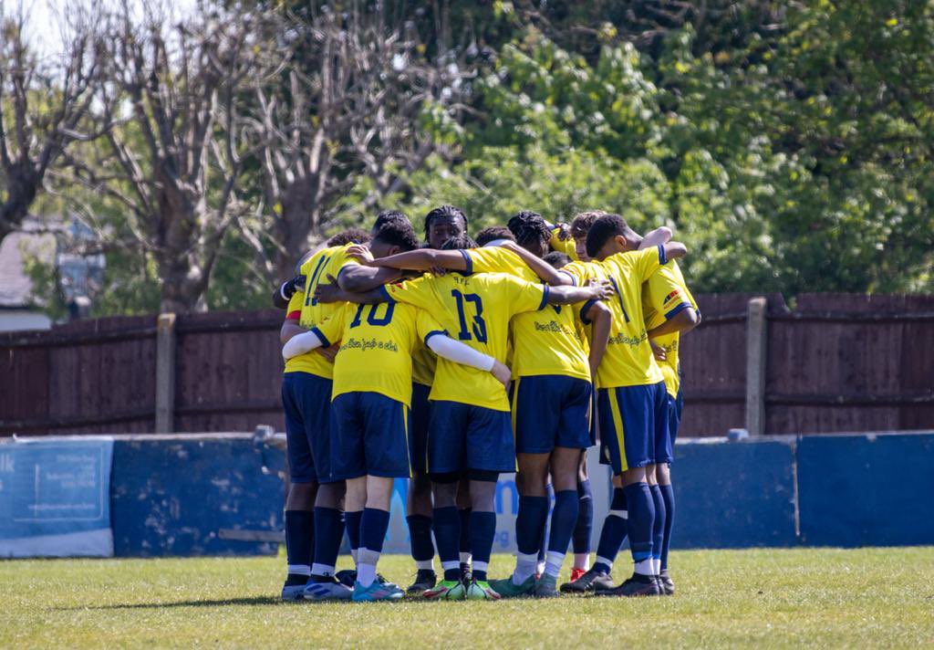 Good luck u18s. County cup final V Biggleswade FC.