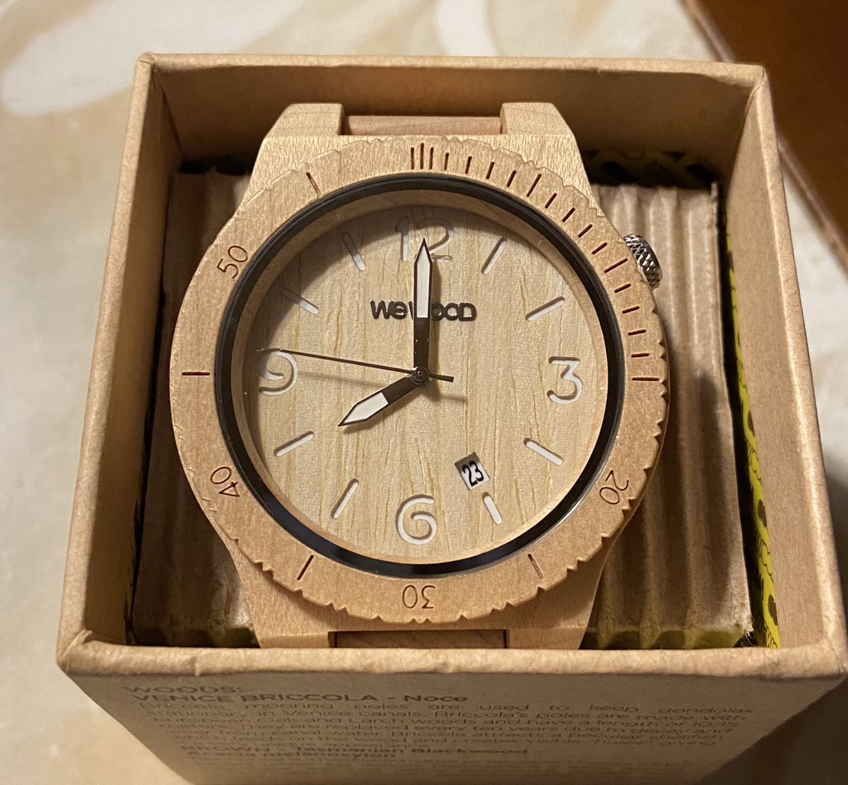 Sgt_Luke_TK666's tweet photo. my new gear
mokuseino udedokei
#wewood https://t.co/3KZ4tloCFB