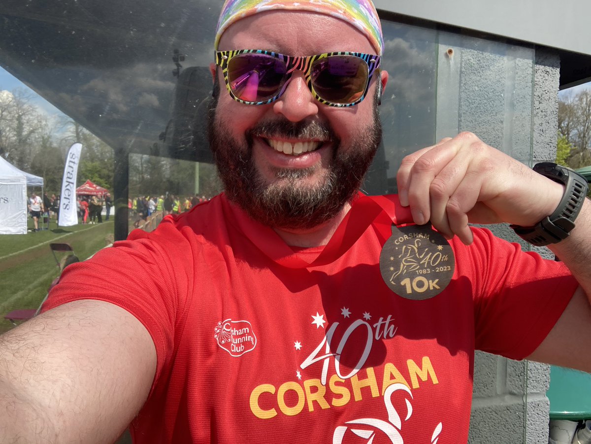 Iain Wilson (@wilbossman) on Twitter photo Was my decision to run the Corsham 10K this morning partly influenced by the promise of unofficial <a href="/Pappystweet/">Pappy's (“genuinely messy and upsetting”)</a> merch? Maybe… <a href="/produceremma/">Emma Corsham (she/her)</a> CORSHAM TEAM!
justgiving.com/parkinruns2023 <a href="/BenPappyClark/">Ben Clark</a> <a href="/matthewcrosby/">Matthew Crosby (Official)</a> Was my decision to run the Corsham 10K this morning partly influenced by the promise of unofficial <a href="/Pappystweet/">Pappy's (“genuinely messy and upsetting”)</a> merch? Maybe… <a href="/produceremma/">Emma Corsham (she/her)</a> CORSHAM TEAM!
justgiving.com/parkinruns2023 <a href="/BenPappyClark/">Ben Clark</a> <a href="/matthewcrosby/">Matthew Crosby (Official)</a>