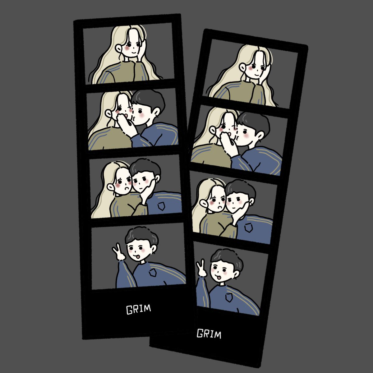 _grimgrim_'s tweet photo. 韓国のプリクラって自然やから好き💫💕 https://t.co/y9x7e2NJzc