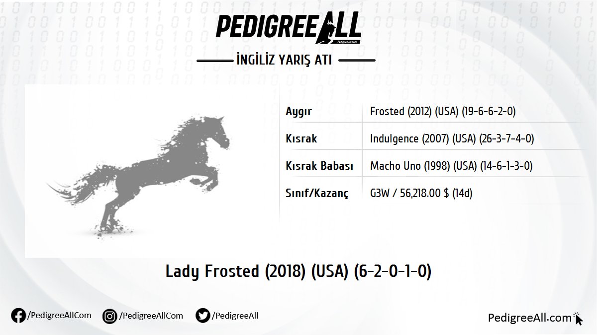 Clasico Vuelve Candy B. (G3)

Lady Frosted by Frosted