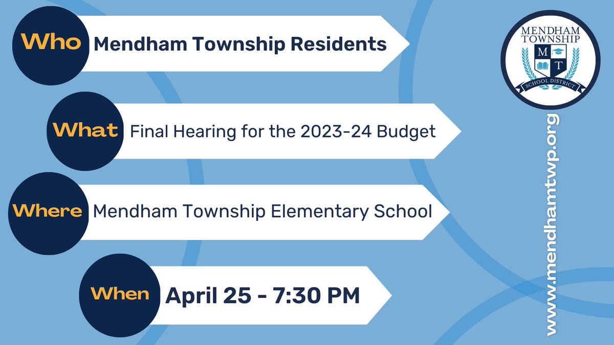 Mendham Twp Schools tweet media