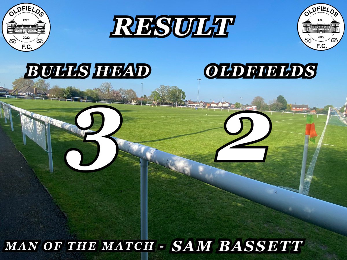 Oldfields F(C) (@oldfields_fc) on Twitter photo We exit the Division 1 cup - well played <a href="/BHMFC/">Bulls Head FC</a> deserved it today and all the best for the final ⚽️🏆 We exit the Division 1 cup - well played <a href="/BHMFC/">Bulls Head FC</a> deserved it today and all the best for the final ⚽️🏆