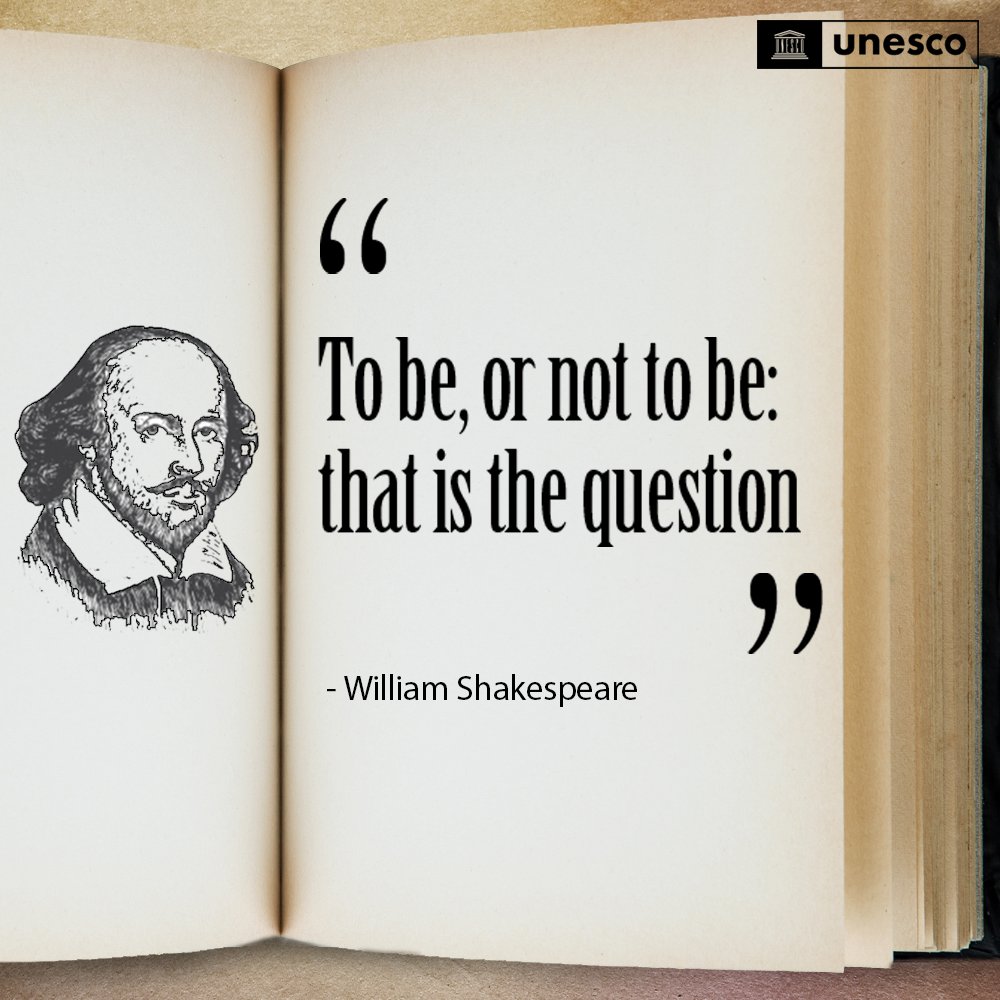 UNESCO's tweet photo. Today is English Language Day!

The English language has given us some of the world's greatest literature, from Shakespeare to Jane Austen to Toni Morrison.

So let's cherish &amp; cultivate our love of language &amp; use it to connect with people from all corners of the 🌏! https://t.co/LzqxqEZoaO