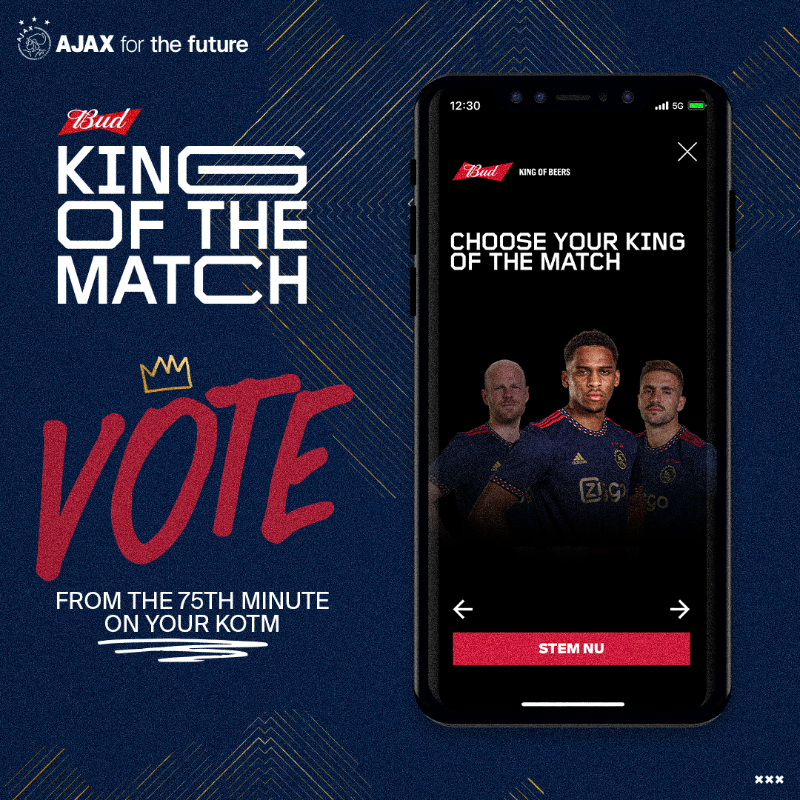 AFCAjax's tweet photo. Our #KingOfTheMatch will be: ____ ๐
#psvaja