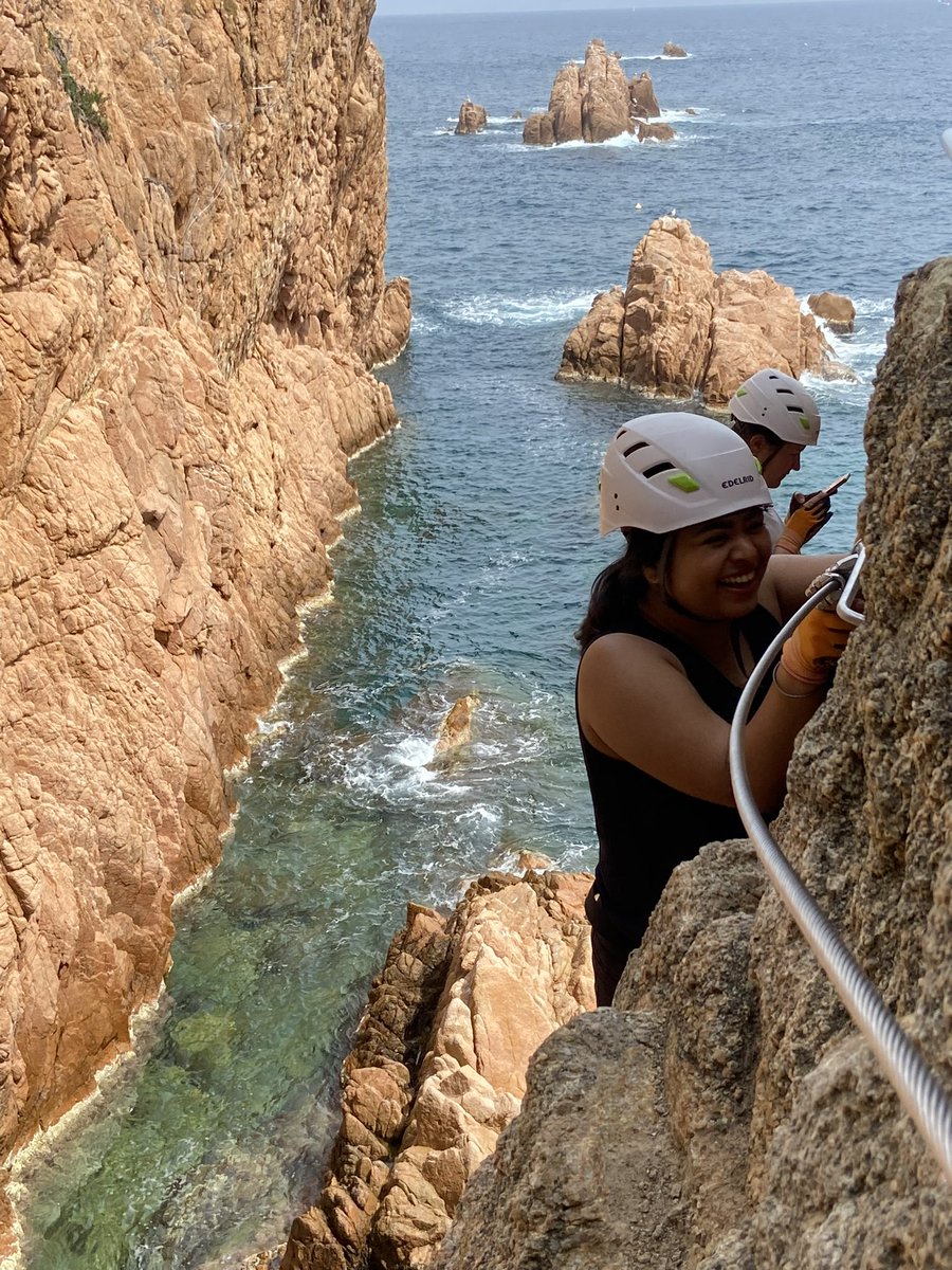 preetivyas_'s tweet photo. pre-chi warm up in Catalonia☀️
Climbing while having acrophobia is one way to learn about #affectregulation mechanism. Noticing all stages of the process model! @acm_chi #sigchi
Want to go for a short runs, long walks, or bike rides to catch a breather during CHI? hmu! 🍃 https://t.co/rcormLyrcG