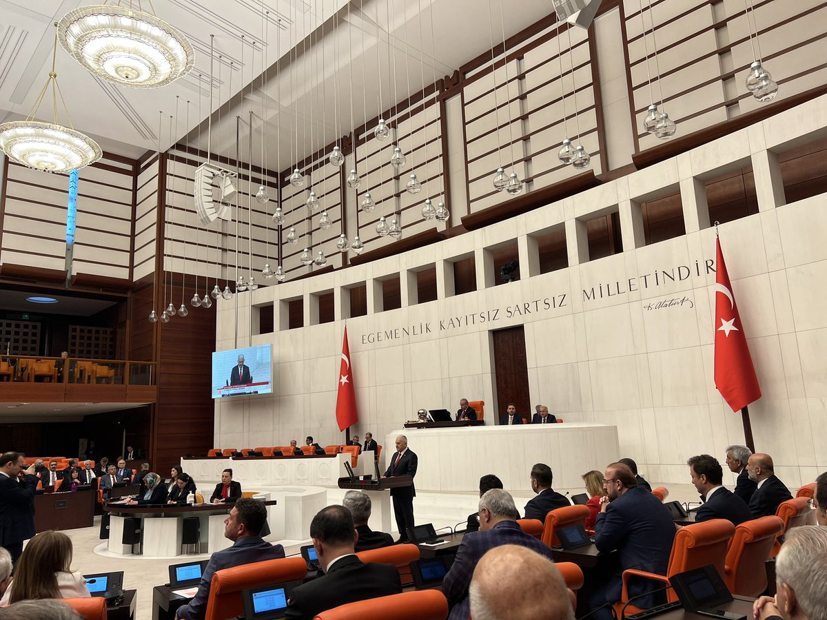 ahmetarslan36's tweet photo. Kars Milletvekili olarak, Kars’ımızı ve hemşerilerimizi gururla temsil ettiğimiz TBMM’de;
23 Nisan Özel Oturumundayız… https://t.co/wYt3ZDNAcx
