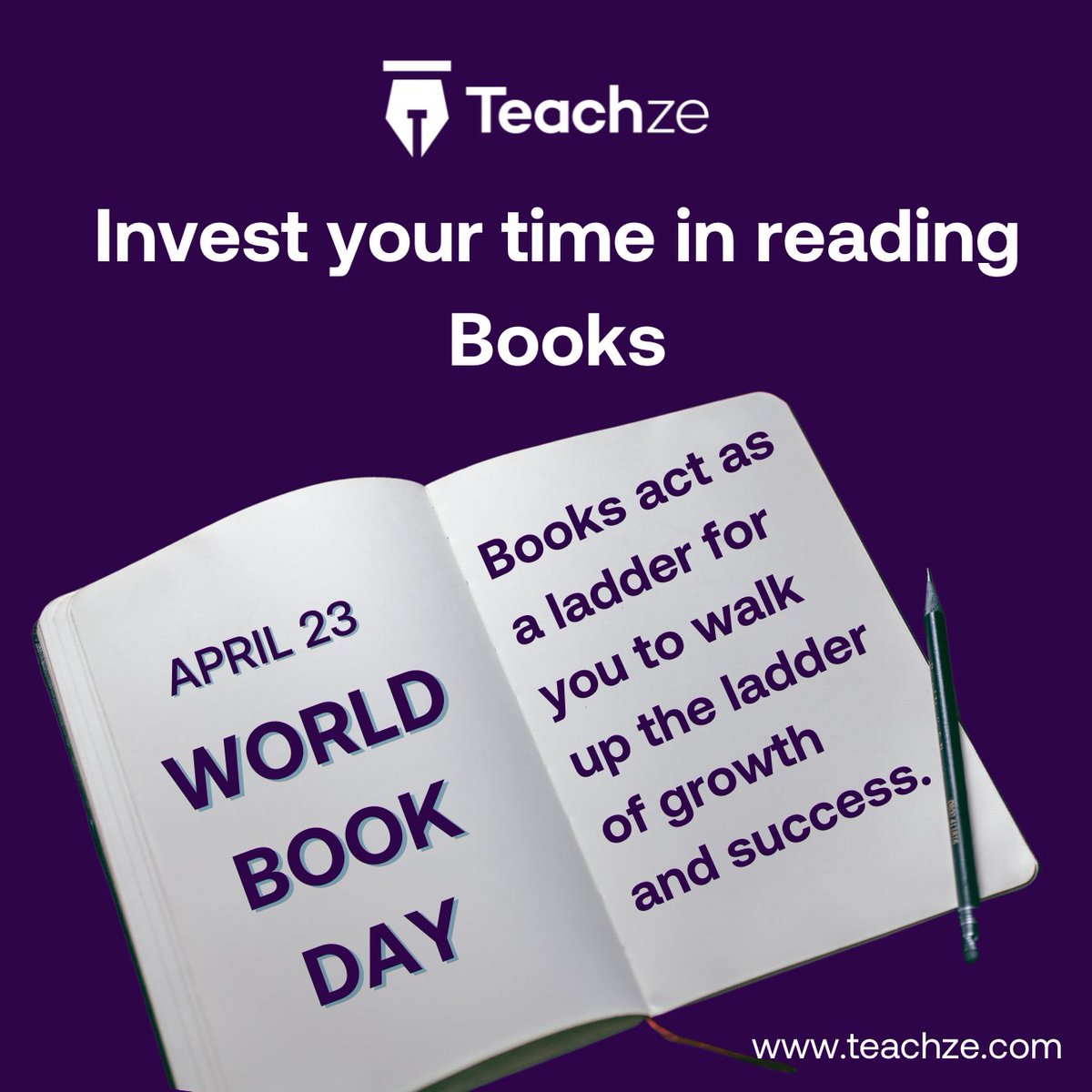 teachze_inc's tweet photo. The more that you read
The more things you will know
The more that you learn
The more places you'll go...
#WorldBookDay #BookDay #book #Reading #time #online #education #elearning #learning #teachze #information #success https://t.co/BasVqDQatz