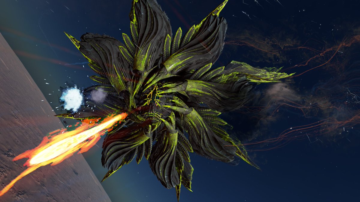 ChynaMakes's tweet photo. Some of my other favorites from last month's ax combat. #stellarscreenshots #elitedangerous

#thargoid #axcombat #stellarphotography #photography #videogames #cameramode https://t.co/k9E5ugZSdA