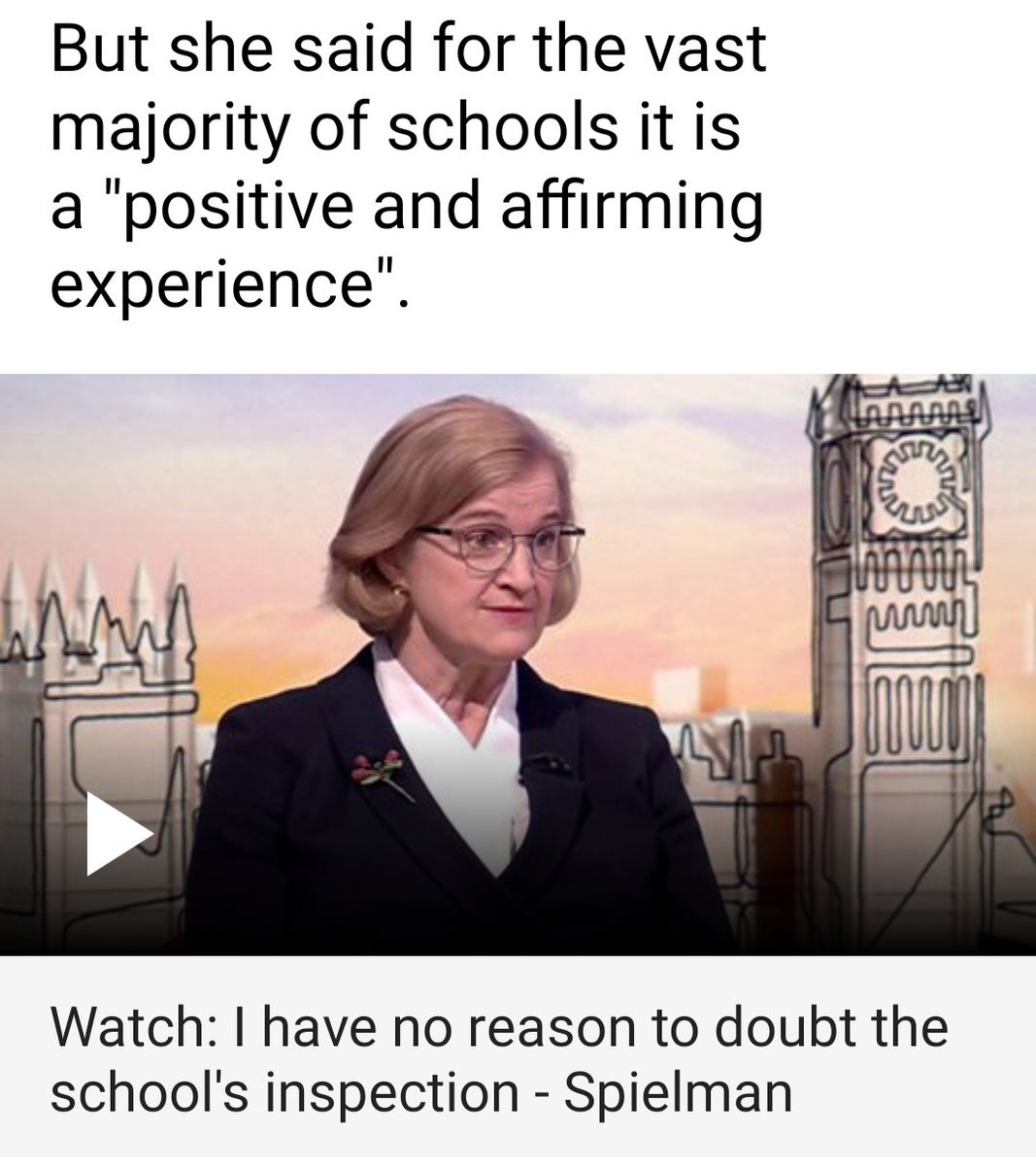 RJC88719151's tweet photo. @jonnybid ALL staff, ALL children, ALL governors, ALL families are impacted by @Ofstednews inspections. The fallout lasts for years and years too. Unbelievable interview. #reformofsted  #forRuth https://t.co/hhQJx5LF92