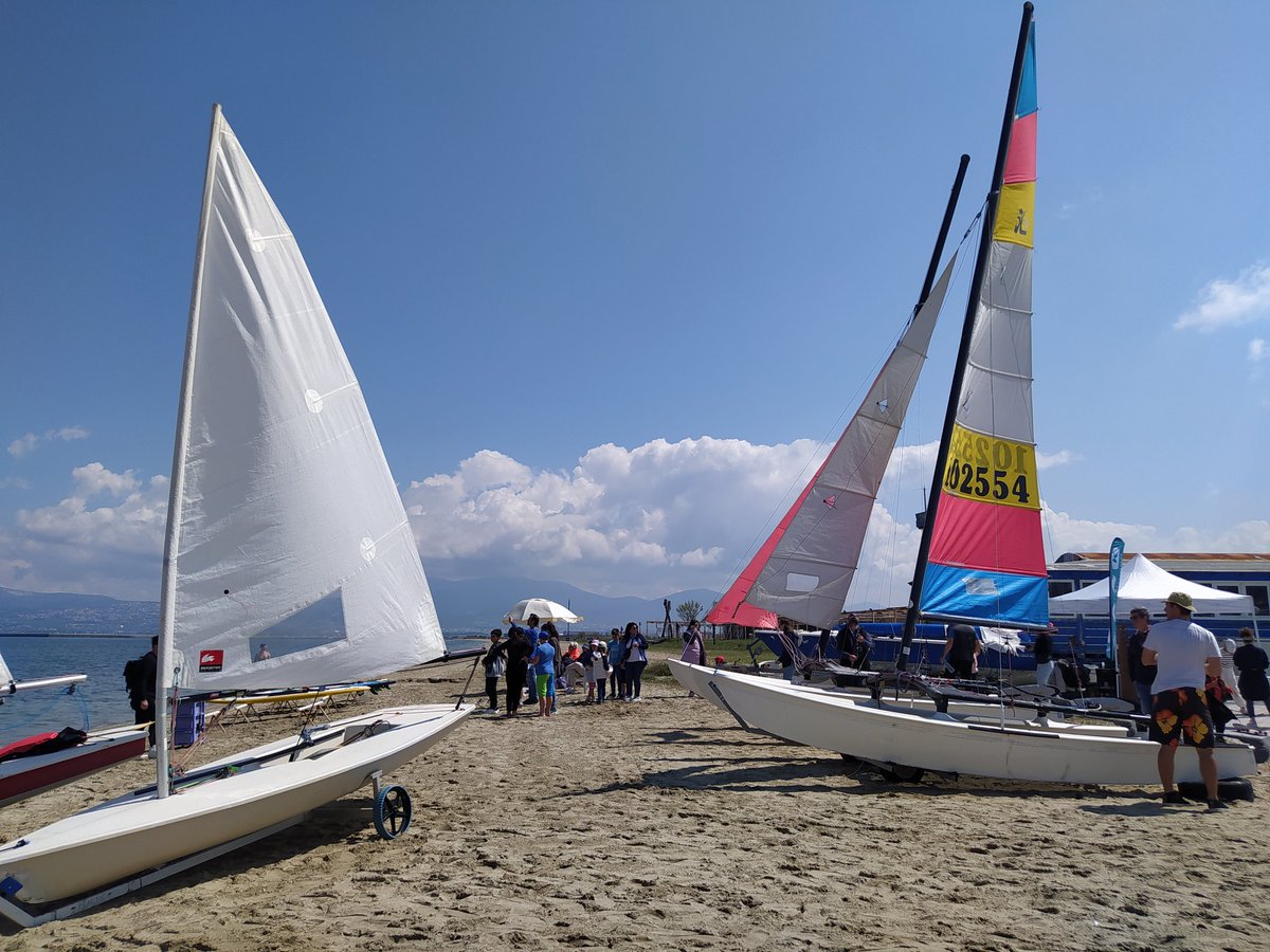 #EMDInMyCountry Thessaloniki - Greece
Discover Sailing at Thermaikos Bay Nautical Club!
 23 April - OPEN DAY - having fun on the water   #EMD2023
<a href="/EU_MARE/">EU Maritime & Fish</a> 
<a href="/EEAthina/">Ευρωπαϊκή Επιτροπή 🇪🇺</a>
