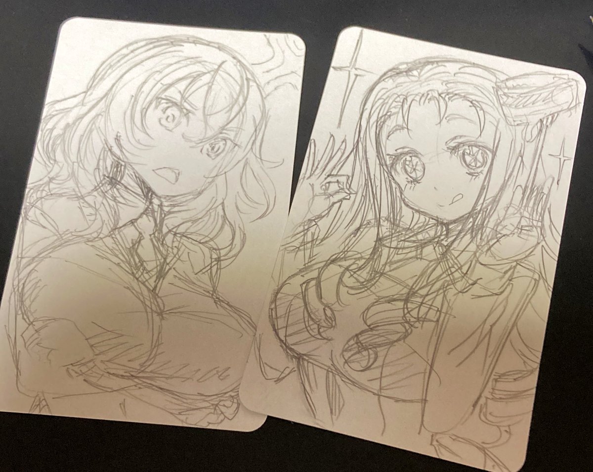 ではマリー様カードにももーる😤