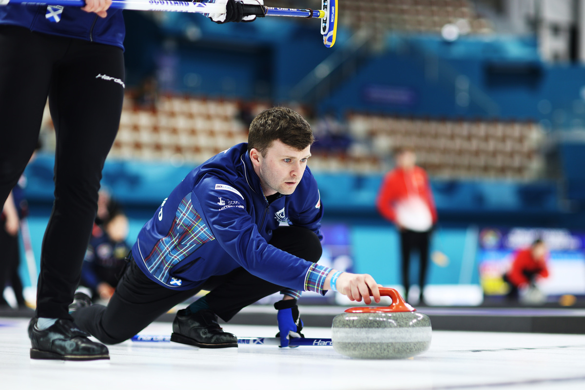 BritishCurling's tweet image. Pinball wizardry sets🏴󠁧󠁢󠁳󠁣󠁴󠁿Scots on course for 2⃣nd win @worldcurling Mixed Doubles Champs in Korea. 
▶️britishcurling.org.uk/news/pinball-w…
📺watch.recast.tv/video/5Oe3J
📸WCF/Stephen Fisher
#curling #WMDCC2023